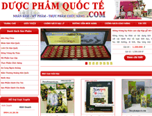 Tablet Screenshot of duocphamquocte.com